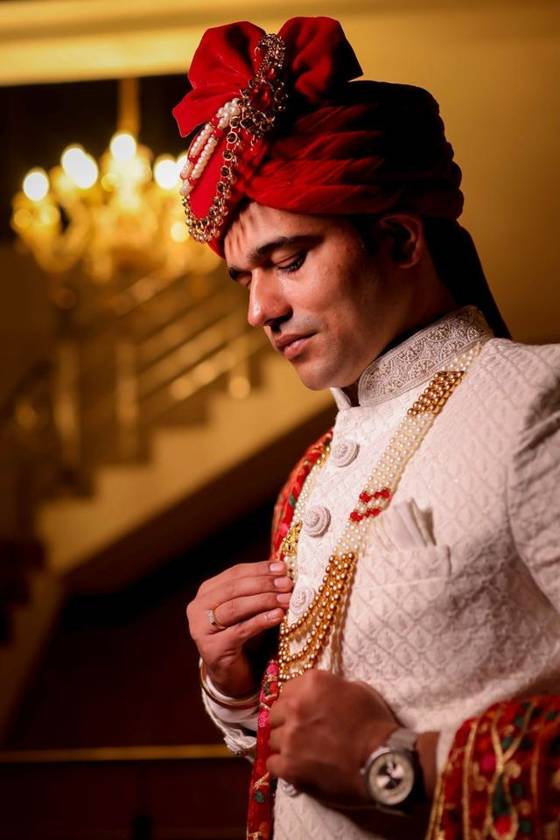 Groom portrait