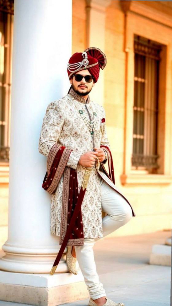 Groom portrait